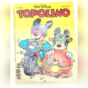 Topolino Libretto N.2206 del 10 marzo 1988 Walt Disney Italia Ottimo!